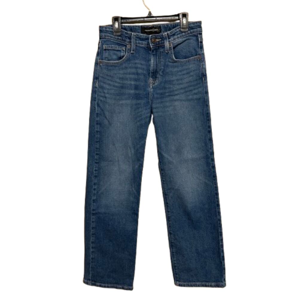 Nordstrom Treasure & Bond Relaxed Fit Straight Leg Jeans Boy 12 Medium Wash Blue